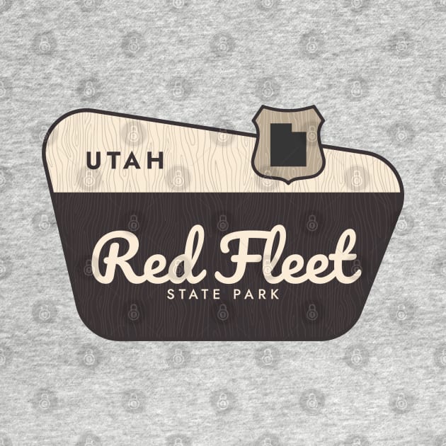 Red Fleet State Park Utah Welcome Sign by Go With Tammy